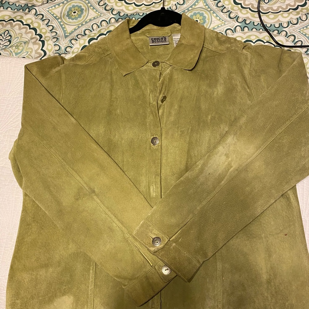 Chico’s Suede Jacket - image 1